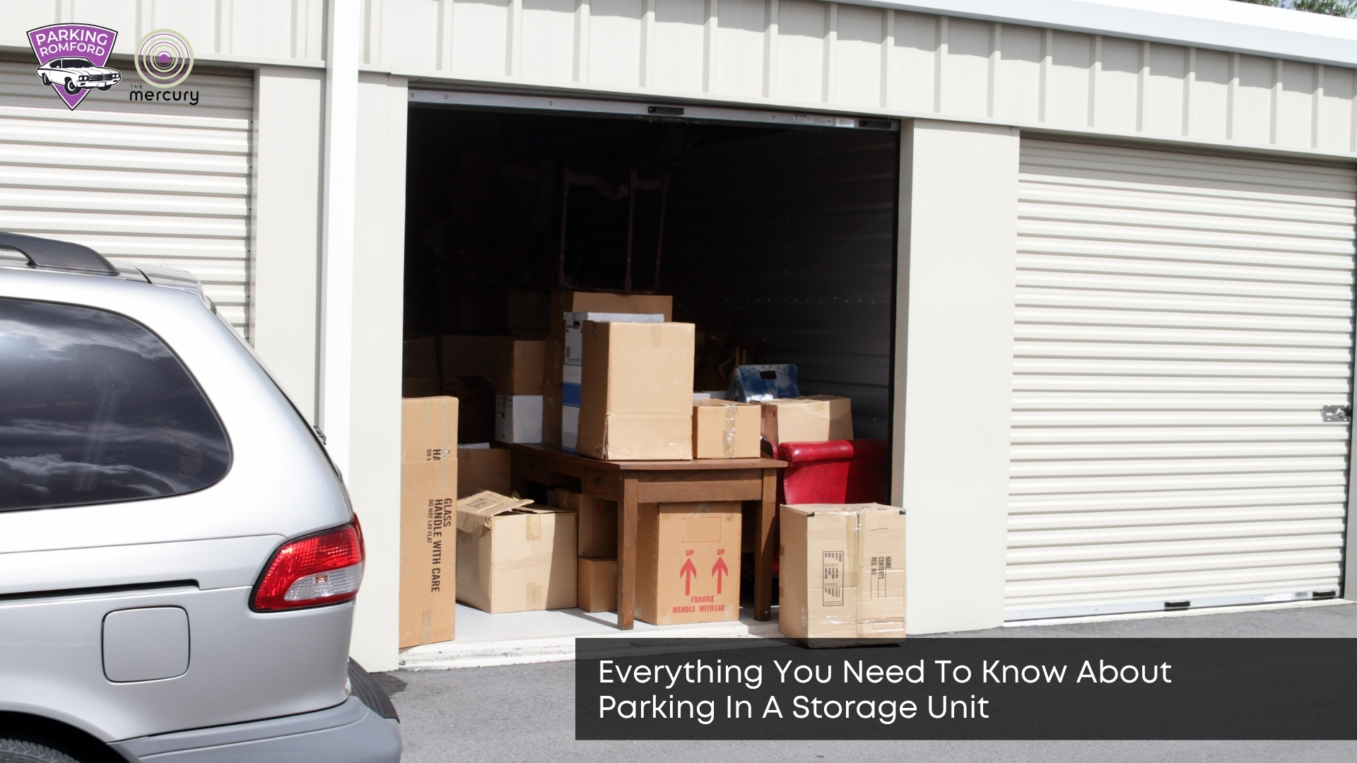 everything you need to know about parking in a storage unit